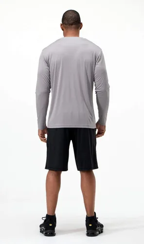 Vista 3 de DEVOPS 2 Pack Men's Sun Protection Shirts UV SPF UPF 50+ Long Sleeve Rash Guard Fishing Running Quick Dry Lightweight