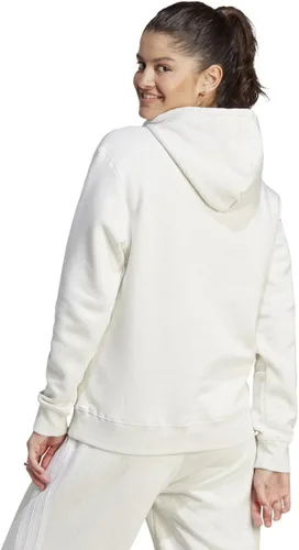 Vista 2 de adidas Sudadera con capucha de forro polar regular con logotipo grande de Essentials