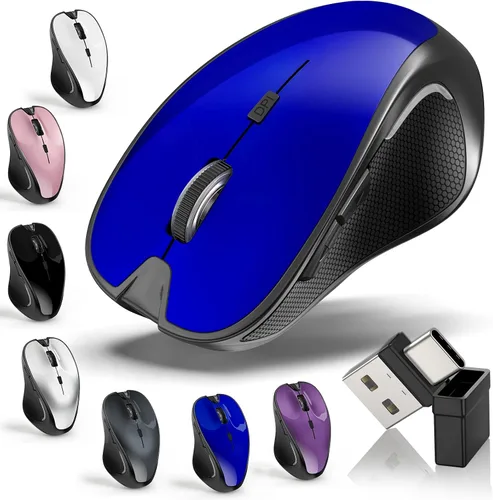 Vista 12 de Ratón para MacBook Wireless Bluetooth Laptop Mac Pro PC Ratones con Jiggler 10. Mouse inalámbrico Bluetooth (blanco)