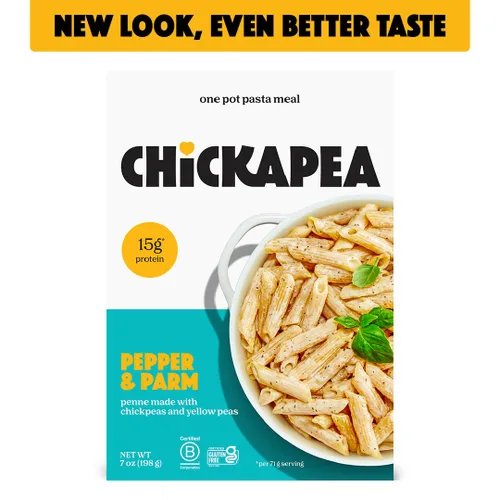 Vista 3 de Chickapea Pasta de garbanzos One Pot - Pepper & Parm - 7 oz (paquete de 1)