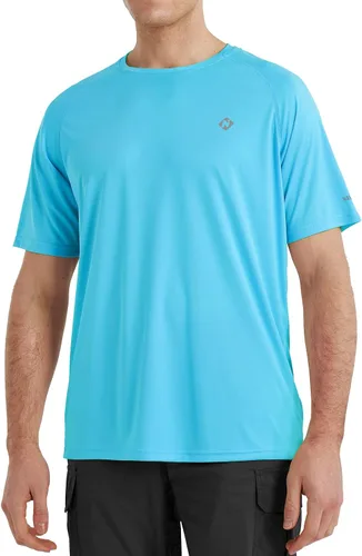 Vista 27 de NAVISKIN Camisas de protección solar UPF 50+ para hombre, de manga larga, de secado rápido, ligeras Negro