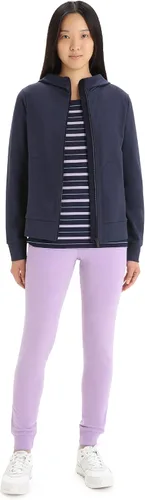 Vista 3 de Icebreaker Merino Women's Central Classic Long Sleeve Full-Zip Hoodie Sweatshirt