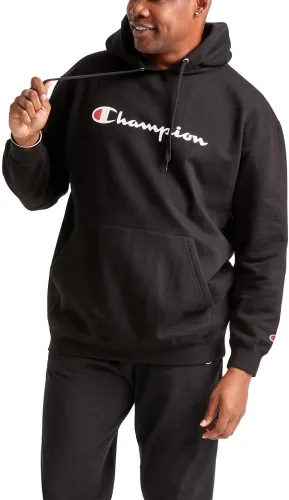 Vista 4 de Champion Men's Hoodie, Powerblend, Fleece Pullover, Comfortable Graphic Sweatshirt for Men