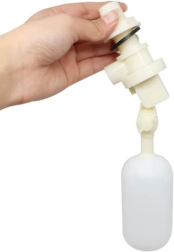 Vista 7 de Válvula de flotador de 1/2 3 piezas de bola de agua automática de agua con brazo ajustable para tanque de agua para ganado