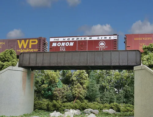 Vista 8 de Walthers Cornerstone Puente de ferrocarril de doble vía Pilar concreto pkg(2) 933-4553 HO Escala Modelo Ferrocarril - Kit de estructura