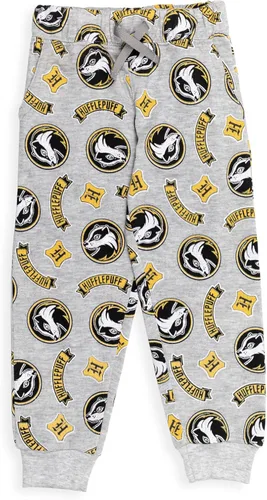 Vista 3 de Harry Potter Gryffindor Slytherin Hufflepuff Ravenclaw - Paquete de 2 pantalones deportivos de forro polar para niños pequeños a grandes