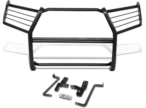 Vista 14 de DNA Motoring GRILL-G-064-BK - Protector de rejilla para parachoques delantero, color negro, compatible con Rav4 01-05