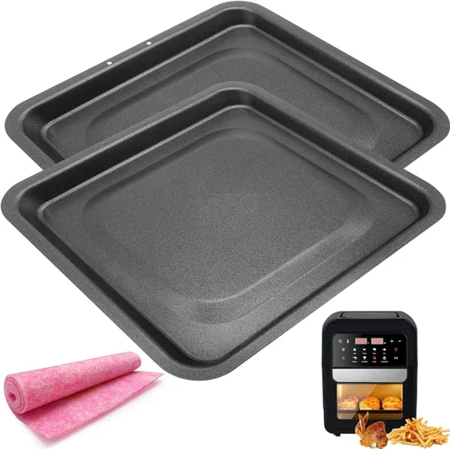 Vista 11 de Bandeja de goteo para freidora de aire Chefman de 6.3 cuartos de galón, piezas de repuesto de bandeja de goteo de aceite de alta calidad, accesorios