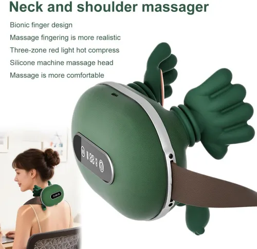 Vista 3 de Masajeador Inteligente de Cuello, Cuello y Hombro, 2026 Masajeadores Portátiles de Mano para Hombro y Espalda, Masajeador Cervical, Masajeadores