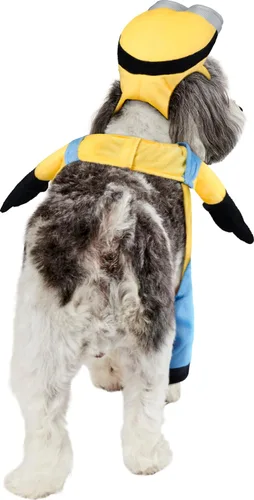 Vista 4 de Rubies - Disfraz de Minion Bob para mascotas para perros o gatos, talla XS
