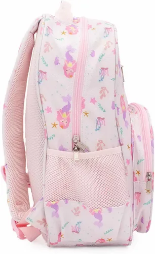 Vista 6 de DIBSIES Mochila personalizada de la colección Adventure, Sirena Vida Marina, Mochila