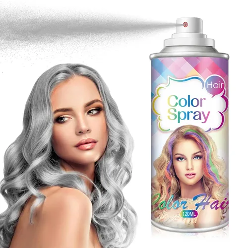 Vista 8 de AIUEO Spray para el cabello rojo Temporal Tinte para el cabello Tinte para rojo (Fired Red)
