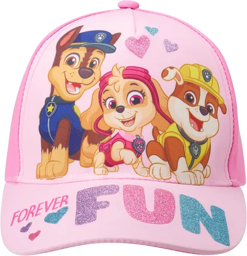 Vista 5 de Nickelodeon Paw Patrol - Gorra de béisbol para niñas (talla 2T-7)