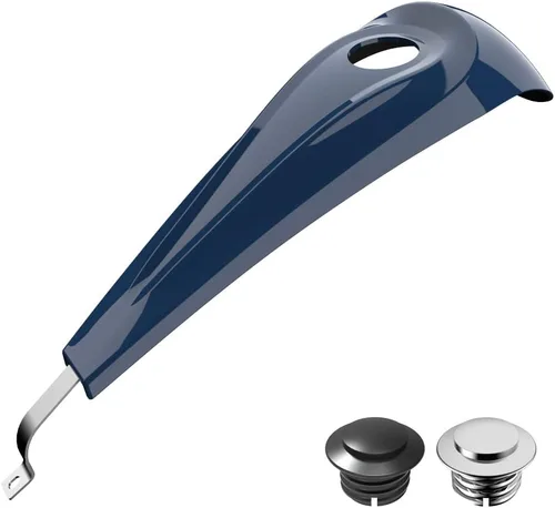 Vista 83 de Consola de tanque de perfil bajo para Harley Touring 2008+, whisky ámbar, panel de combustible de tablero liso y tapa de tanque de gasolina cromada