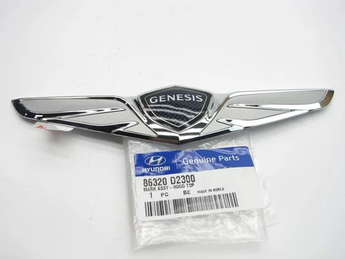 Vista 2 de 2017+ Hyundai Genesis Sedan G90 EQ900 OEM Hood Wing Emblema 86320-D2300