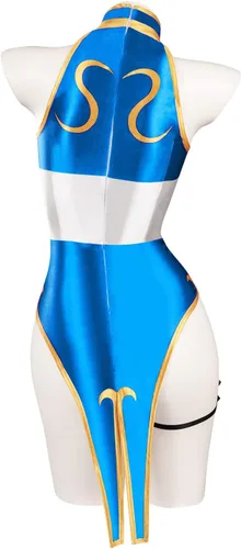 Vista 6 de Traje de baño de cosplay para mujer, bikini de anime, traje de baño sexy de una pieza