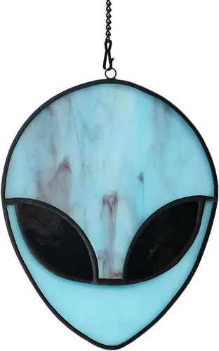 Vista 9 de BOXCASA Decoración del sistema solar, atrapasoles con vitrales, universo galaxia, planetas, vitrales, decoración de fiesta, regalos de astronomía