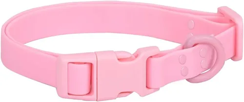 Vista 10 de FEimaX Collar de silicona impermeable para perro ajustable y resistente al olor, fácil de limpiar para perros grandes, medianos y pequeños, collares