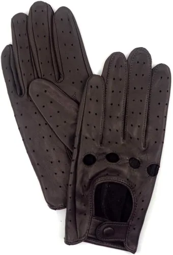 Vista 2 de MGGMOKAY Guantes de conducción de cuero genuino para mujer sin forro