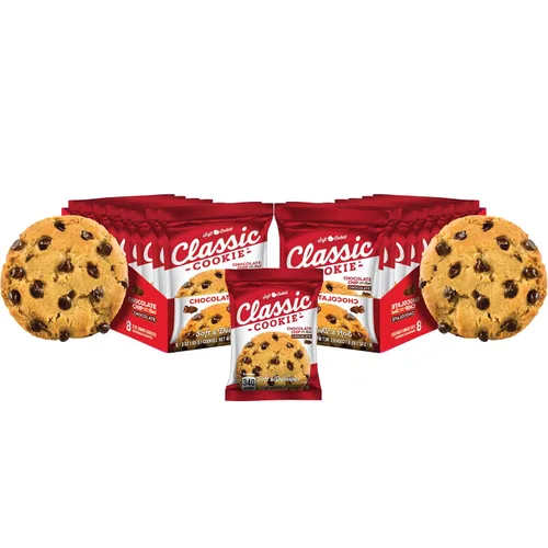 Vista 45 de Galletas de brownie Classic Cookie suavemente horneadas en forma redonda, 2 cajas, 16 galletas envueltas individualmente