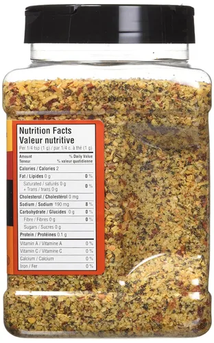 Vista 2 de The Keg Steakhouse - Condimento para carne sin gluten, sin MSG añadido, 2.4 lbs 38.8 oz {Importado de Canadá}