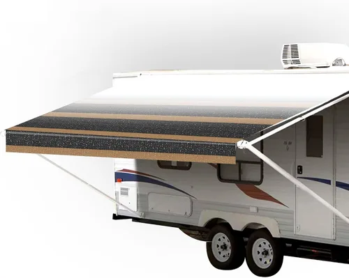 Vista 8 de SunWave Repuesto de tela para toldo de autocaravana, toldo de vinilo de alta calidad, toldo (9 pies, Ocean Blue Fade)