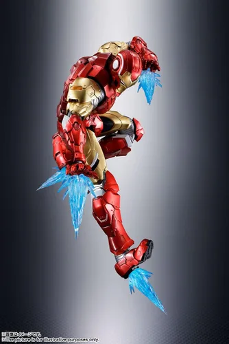 Vista 4 de TAMASHII NATIONS - Tech-On Avengers - Figura de acción de Iron Man, Bandai Spirits S.H.Figuarts