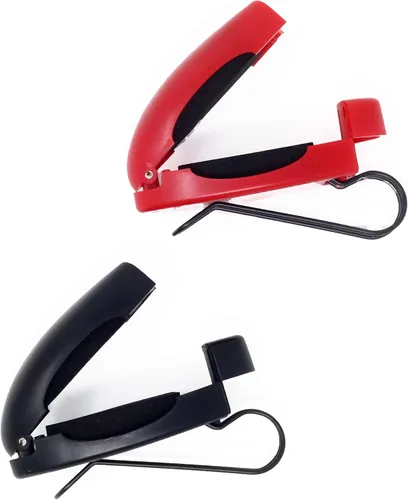 Vista 4 de Custom Accessories 43353 Clip para lentes de sol de diferentes colores (Paquete de dos)