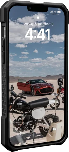 Vista 4 de URBAN ARMOR GEAR UAG - Funda diseñada para iPhone 14 Plus de fibra de carbono de 6.7 pulgadas, imán integrado compatible con carga MagSafe