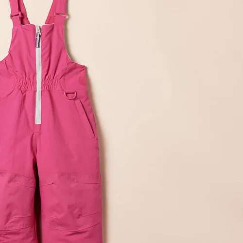 Vista 2 de Tienda Essentials - Pantalón tipo peto impermeable para niñas o niñas pequeñas, para la nieve