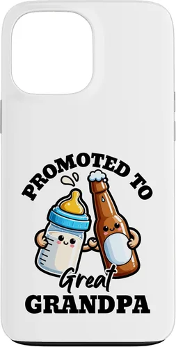 Vista 24 de Great Grandpa to Be Promoted to Great Grandpa Est. 2026 2027 Case for iPhone 16