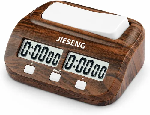 Vista 9 de Reloj de ajedrez digital temporizador profesional para ajedrez Negro