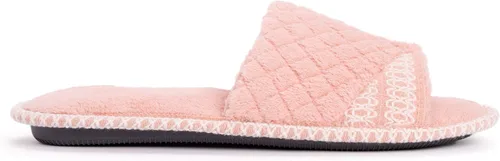 Vista 5 de MUK LUKS Pantuflas Sally Micro Chenille para mujer