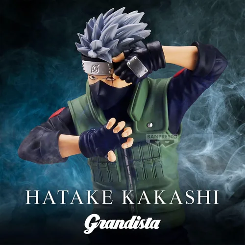 Vista 5 de Banpresto - Naruto Shippuden - Figura de Hatake Kakashi Grandista