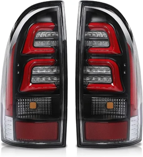 Vista 21 de GRAND ORANGE Conjunto de Luces Traseras Luces Traseras Lámpara de Freno con Bombillas Compatible con Toyota Hilux Pickup Truck 1989-1995 8156089166