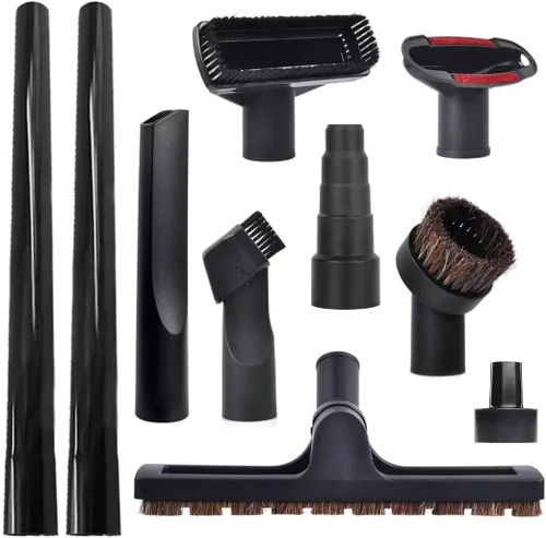 Vista 5 de 4 varitas de extensión de vacío de 1.25 pulgadas, 14.5 pulgadas de largo, tubo de plástico de 1 1/4 pulgadas para tubos de extensión de aspiradoras