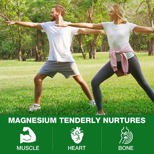 Vista 3 de Gomitas de glicinato de magnesio para adultos y niños, 600 mg, suplemento de magnesio y potasio de alta absorción para dormir, L-treonato