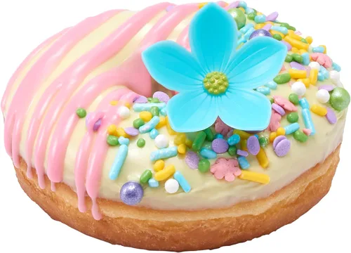 Vista 13 de DECOPAC Bloom Sweet Bloom Deluxe Fusion Mix, 26 onzas, chispas de caramelo elegantes en recipiente portátil, chispas comestibles para pasteles