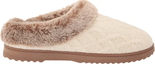 Vista 6 de Dearfoams Pantuflas de punto de felpilla Hannah para mujer