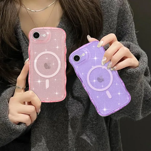 Vista 224 de Pepmune Funda magnética para iPhone 17 Pro Max, color rosa
