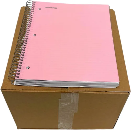 Vista 35 de Mintra Office Cuadernos de Espiral Duraderos, 5 Materias (Hielo Ártico, Rayado Universitario 1pk)