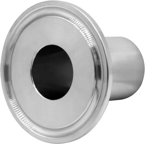 Vista 4 de Instalación de tubería sanitaria 1" NPT rosca hembra x 1.5" Tri Clamp 2 piezas