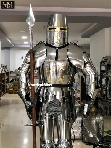 Vista 6 de Medieval Knight - Traje completo de armadura del siglo XV