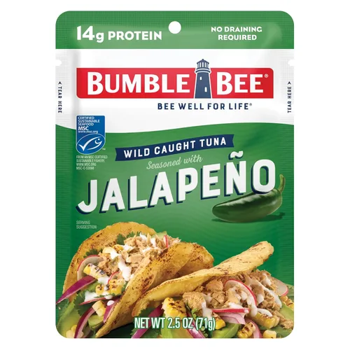 Vista 34 de Bumble Bee - Bolsa de atún sazonado con ajo asado y hierbas, 2.5 onzas