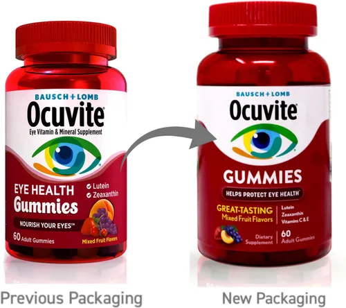 Vista 7 de Ocuvite Gomitas Eye Health, sabores mixtos de frutas, 60 unidades (paquete de 2)