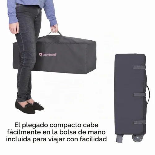 Vista 12 de Baby Trend Simply Smart - Centro de guardería para niños, color rosa