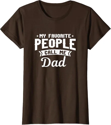 Vista 18 de My Favorite People Call Me Dad - Camiseta divertida, Negro, S