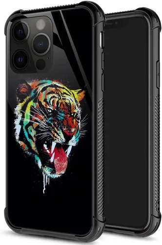 Vista 48 de ZHEGAILIAN Funda para iPhone 14 Pro, protección de grado militar, esquinas a prueba de golpes, funda antiarañazos para iPhone 14 Pro, bandera vieja