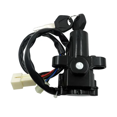 Vista 5 de Juego de 2 llaves de interruptor de encendido para motocicleta, compatible con MT03 FZ09 MT09 FZ6 XJ6 FZ6R YZF R6 2003-2005 R1 2002-2003 FJR1300