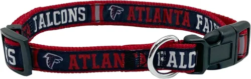 Vista 17 de Collar para mascotas Pets First con licencia NFL Arizona Cardinals, pequeño - Collar para perros resistente, fuerte y duradero. Disponible en 31